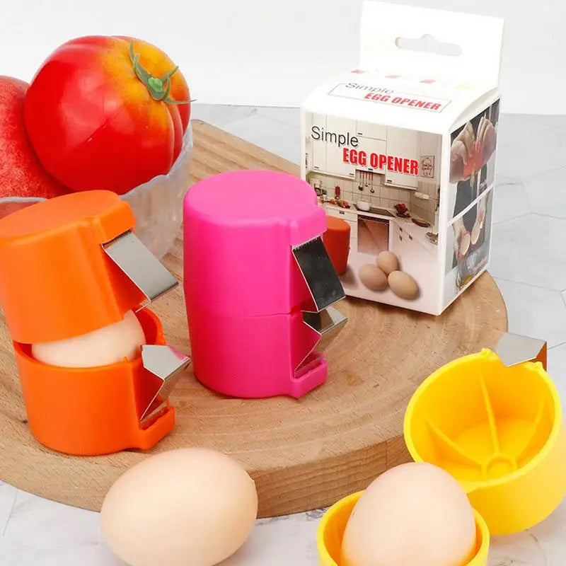 Stainless Steel Eggshell Separator New Egg Shell Opener Egg Beater Egg Peeler Eggshell Cutter Tool Quick Cut ﻿